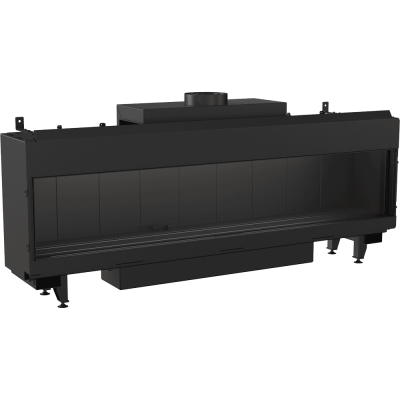 Gas Fireplace KRATKI LEO 200 front facing natural gas ∅ 130/200 16 kW